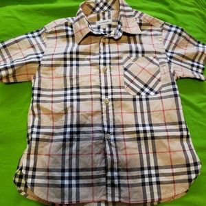 Burberry boy shirt
